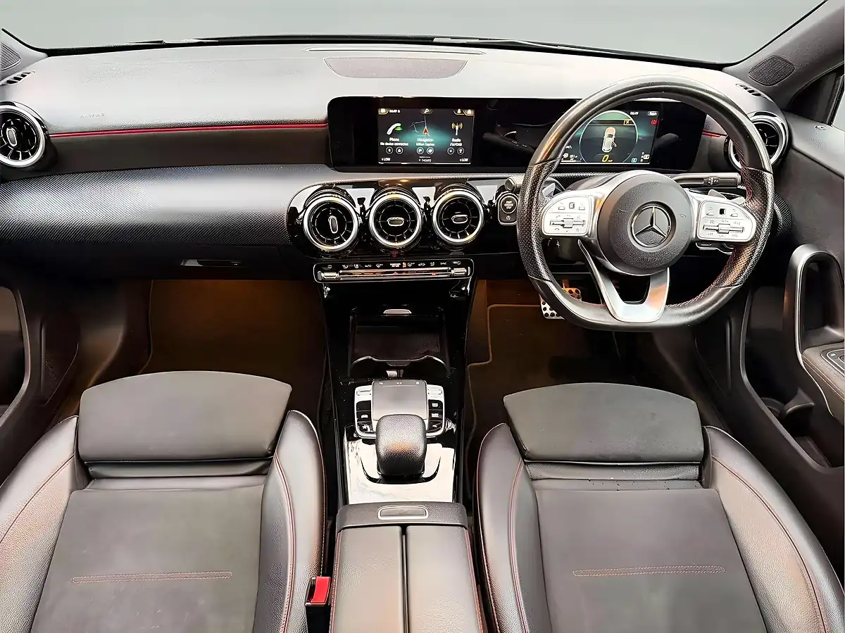 Used 2019 Mercedes-Benz a Class AMG Line Black - Interior and Exterior details 12