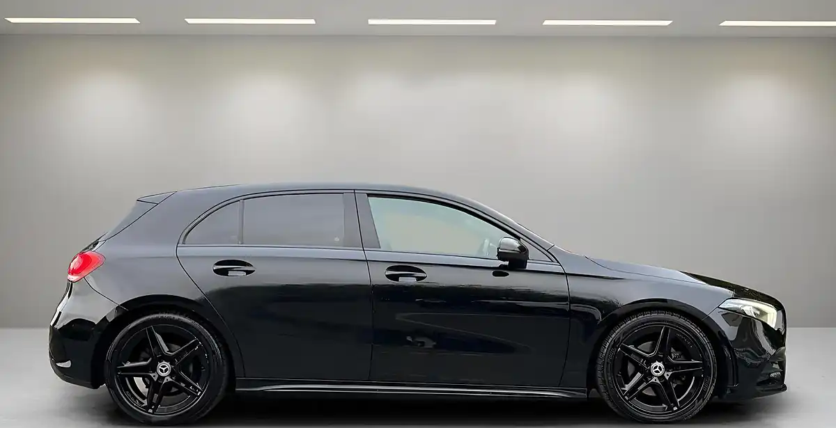 Used 2019 Mercedes-Benz a Class AMG Line Black - Interior and Exterior details 4