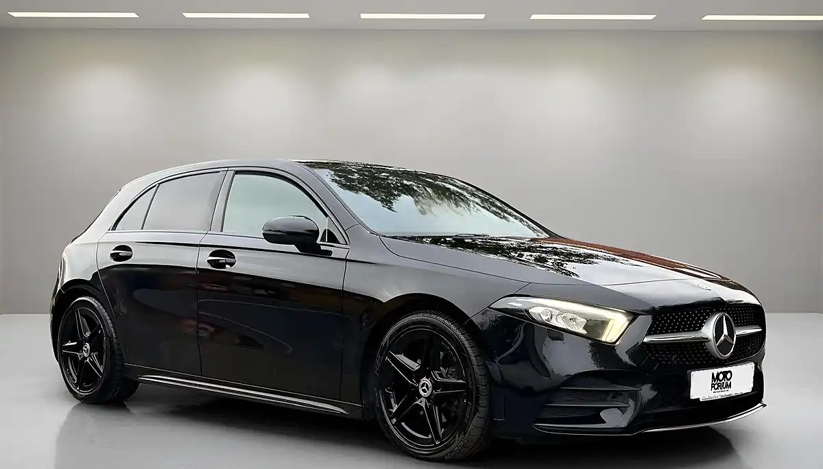 Used 2019 Mercedes-Benz a Class AMG Line Black - Interior and Exterior details 6