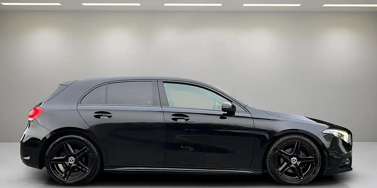 Used 2019 Mercedes-Benz a Class AMG Line Black - Interior and Exterior details 8