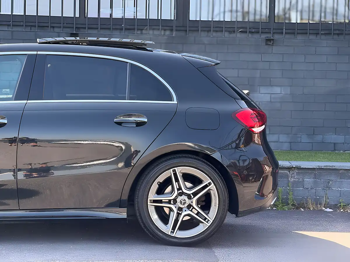 Used 2019 Mercedes-Benz a Class AMG Line Black - Interior and Exterior details 10