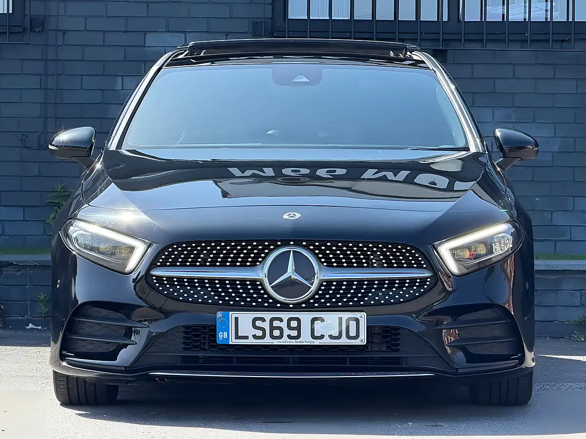 Used 2019 Mercedes-Benz a Class AMG Line Black - Interior and Exterior details 6