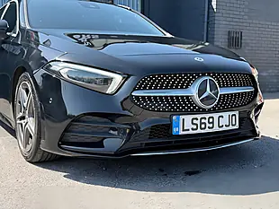 Used 2019 Mercedes-Benz a Class AMG Line Black - Interior and Exterior details 9