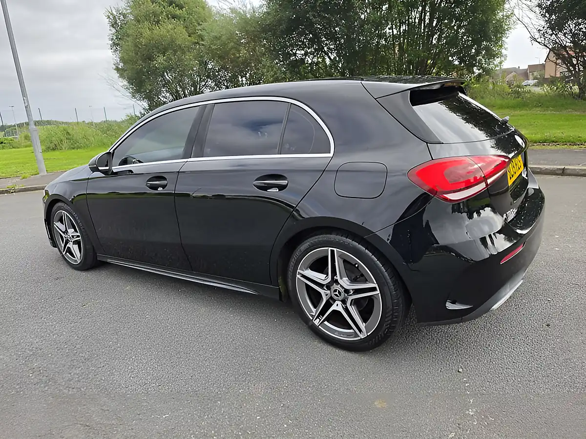 Used 2019 Mercedes-Benz a Class AMG Line Black - Interior and Exterior details 14