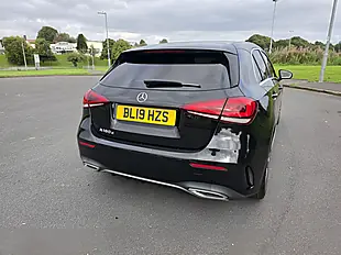 Used 2019 Mercedes-Benz a Class AMG Line Black - Interior and Exterior details 15