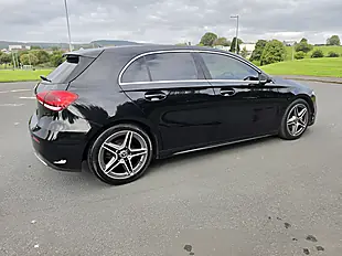 Used 2019 Mercedes-Benz a Class AMG Line Black - Interior and Exterior details 16