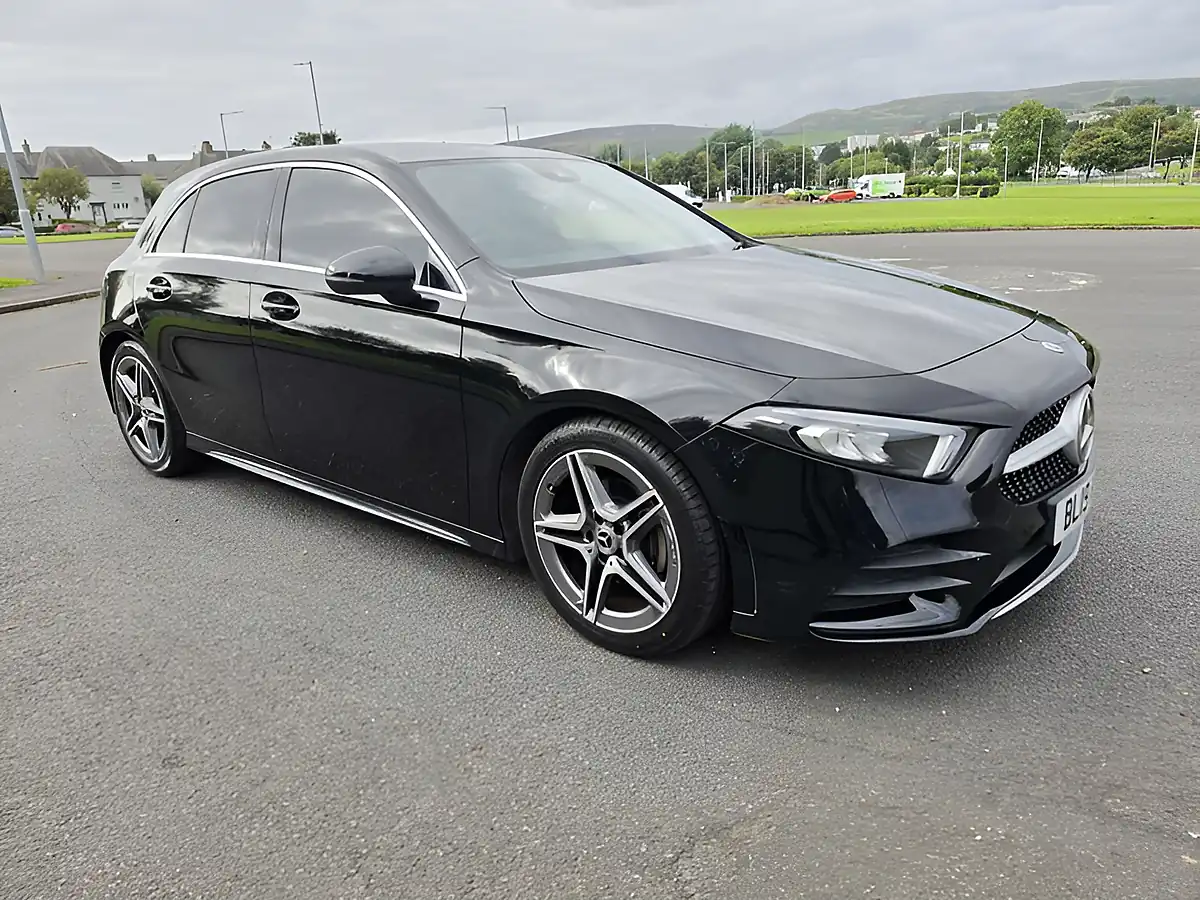 Used 2019 Mercedes-Benz a Class AMG Line Black - Interior and Exterior details 17