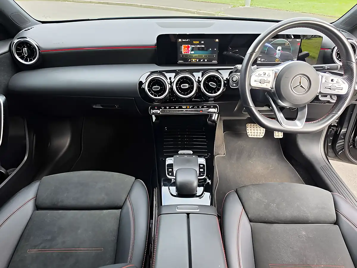 Used 2019 Mercedes-Benz a Class AMG Line Black - Interior and Exterior details 19
