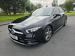 Used 2019 Mercedes-Benz a Class AMG Line Black - Interior and Exterior details 3