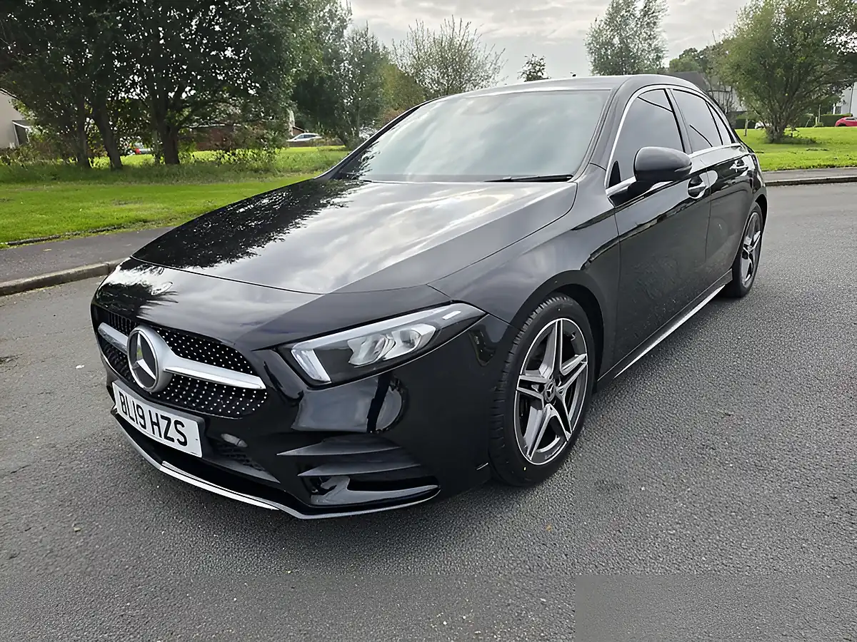 Used 2019 Mercedes-Benz a Class AMG Line Black - Interior and Exterior details 3