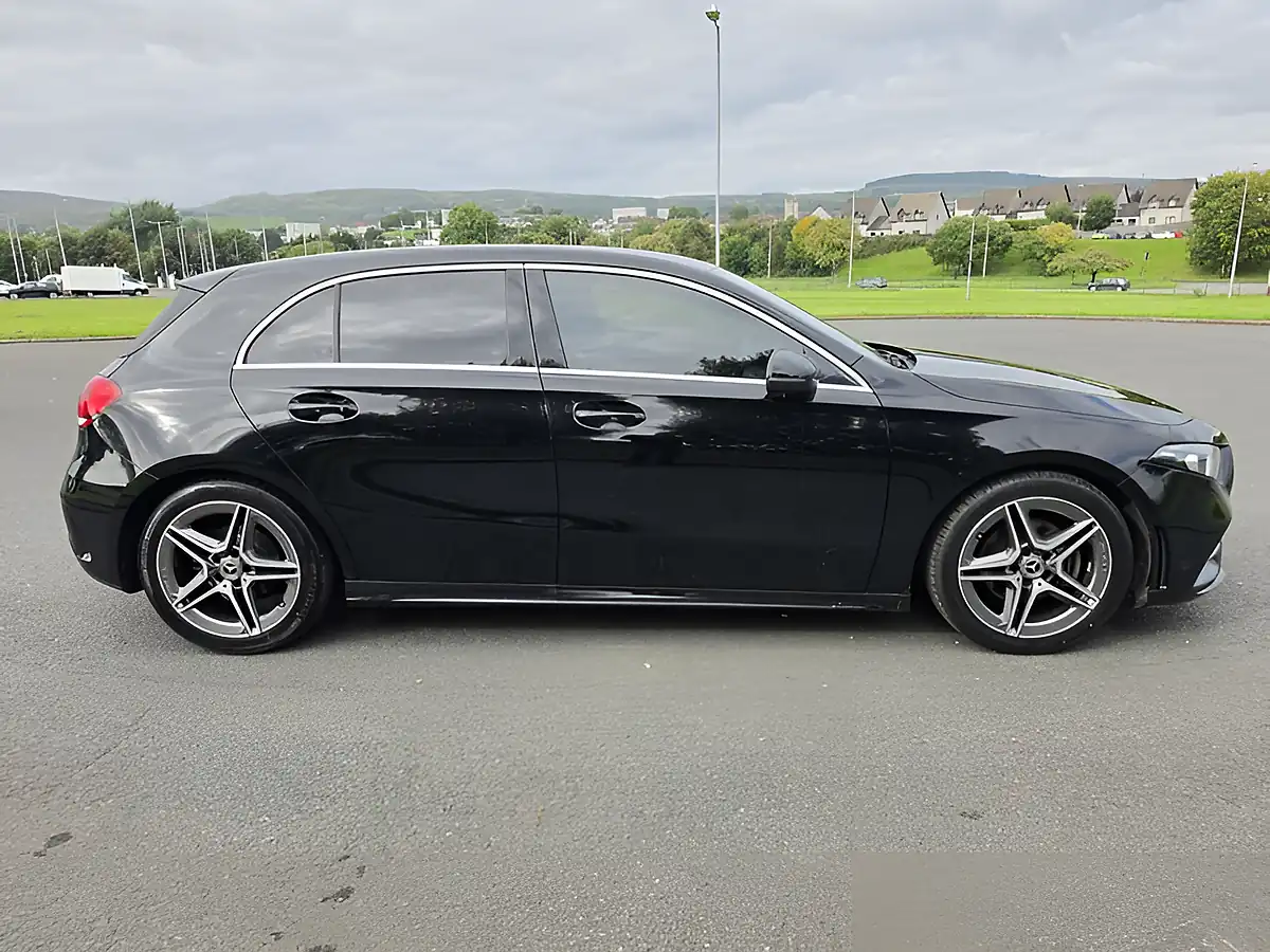 Used 2019 Mercedes-Benz a Class AMG Line Black - Interior and Exterior details 4