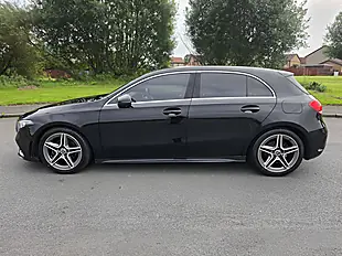 Used 2019 Mercedes-Benz a Class AMG Line Black - Interior and Exterior details 5
