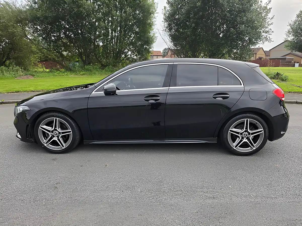 Used 2019 Mercedes-Benz a Class AMG Line Black - Interior and Exterior details 5