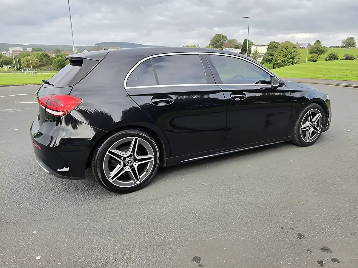 Used 2019 Mercedes-Benz a Class AMG Line Black - Interior and Exterior details 6