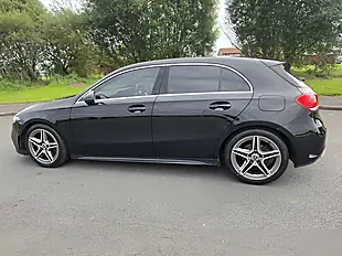 Used 2019 Mercedes-Benz a Class AMG Line Black - Interior and Exterior details 7