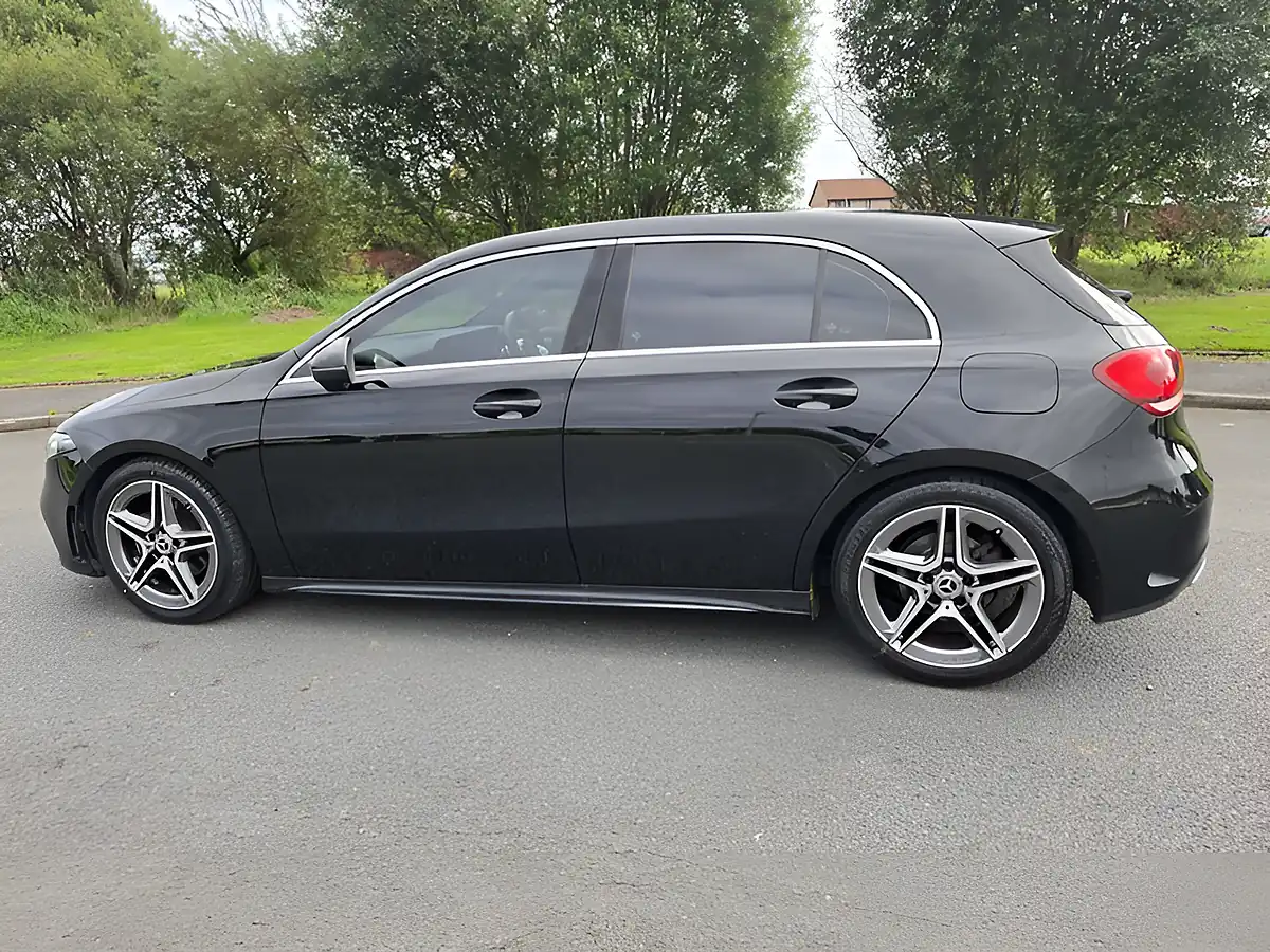Used 2019 Mercedes-Benz a Class AMG Line Black - Interior and Exterior details 7