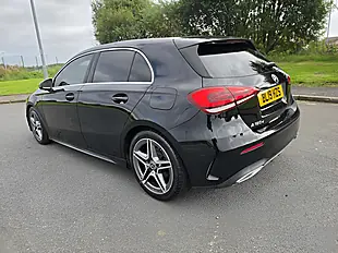 Used 2019 Mercedes-Benz a Class AMG Line Black - Interior and Exterior details 8