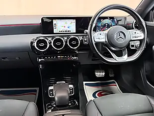Used 2019 Mercedes-Benz a Class AMG Line Black - Interior and Exterior details 14
