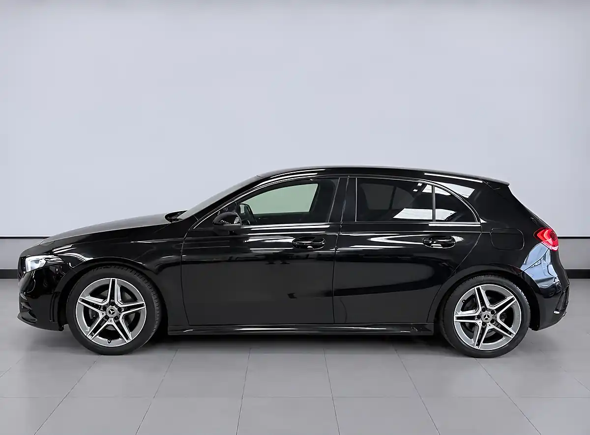 Used 2019 Mercedes-Benz a Class AMG Line Black - Interior and Exterior details 4
