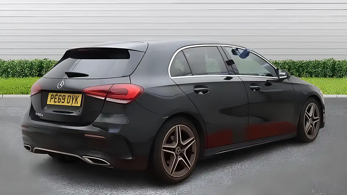 Used 2019 Mercedes-Benz a Class AMG Line Black - Interior and Exterior details 4