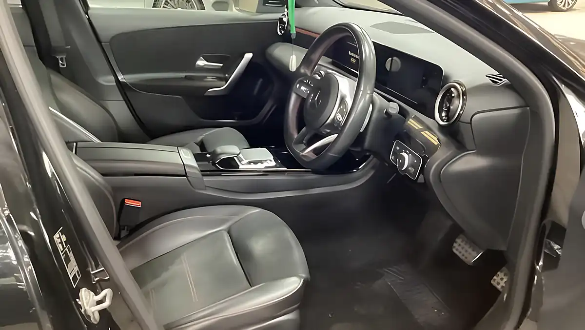 Used 2019 Mercedes-Benz a Class AMG Line Black - Interior and Exterior details 6