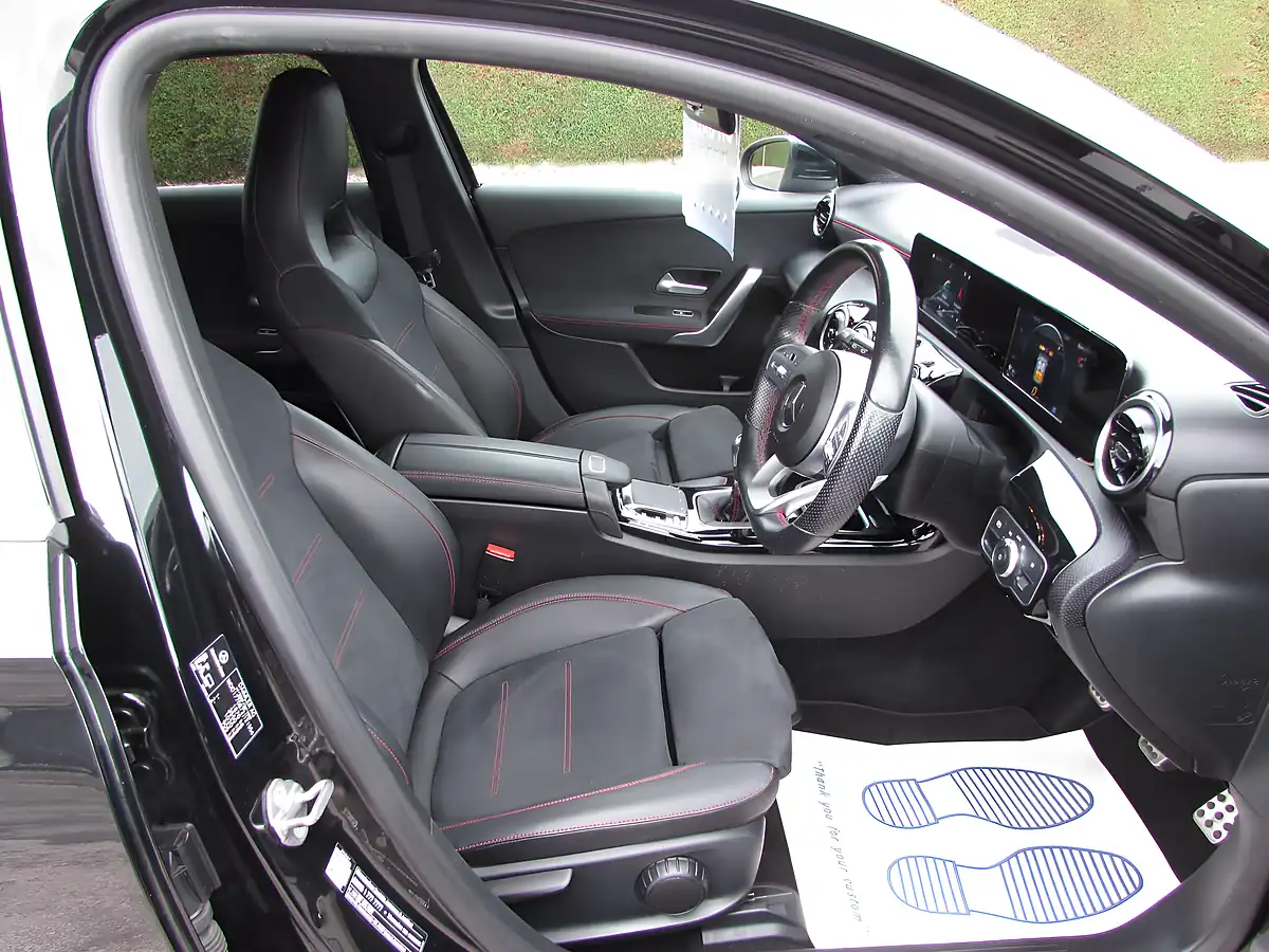 Used 2019 Mercedes-Benz a Class AMG Line Black - Interior and Exterior details 12