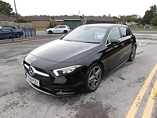 Used 2019 Mercedes-Benz a Class AMG Line Black - Interior and Exterior details 2