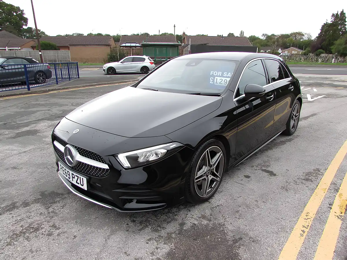 Used 2019 Mercedes-Benz a Class AMG Line Black - Interior and Exterior details 2