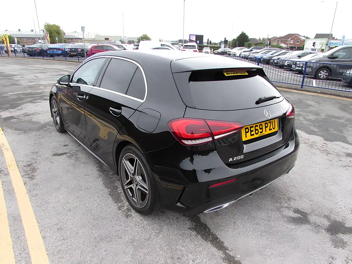 Used 2019 Mercedes-Benz a Class AMG Line Black - Interior and Exterior details 3