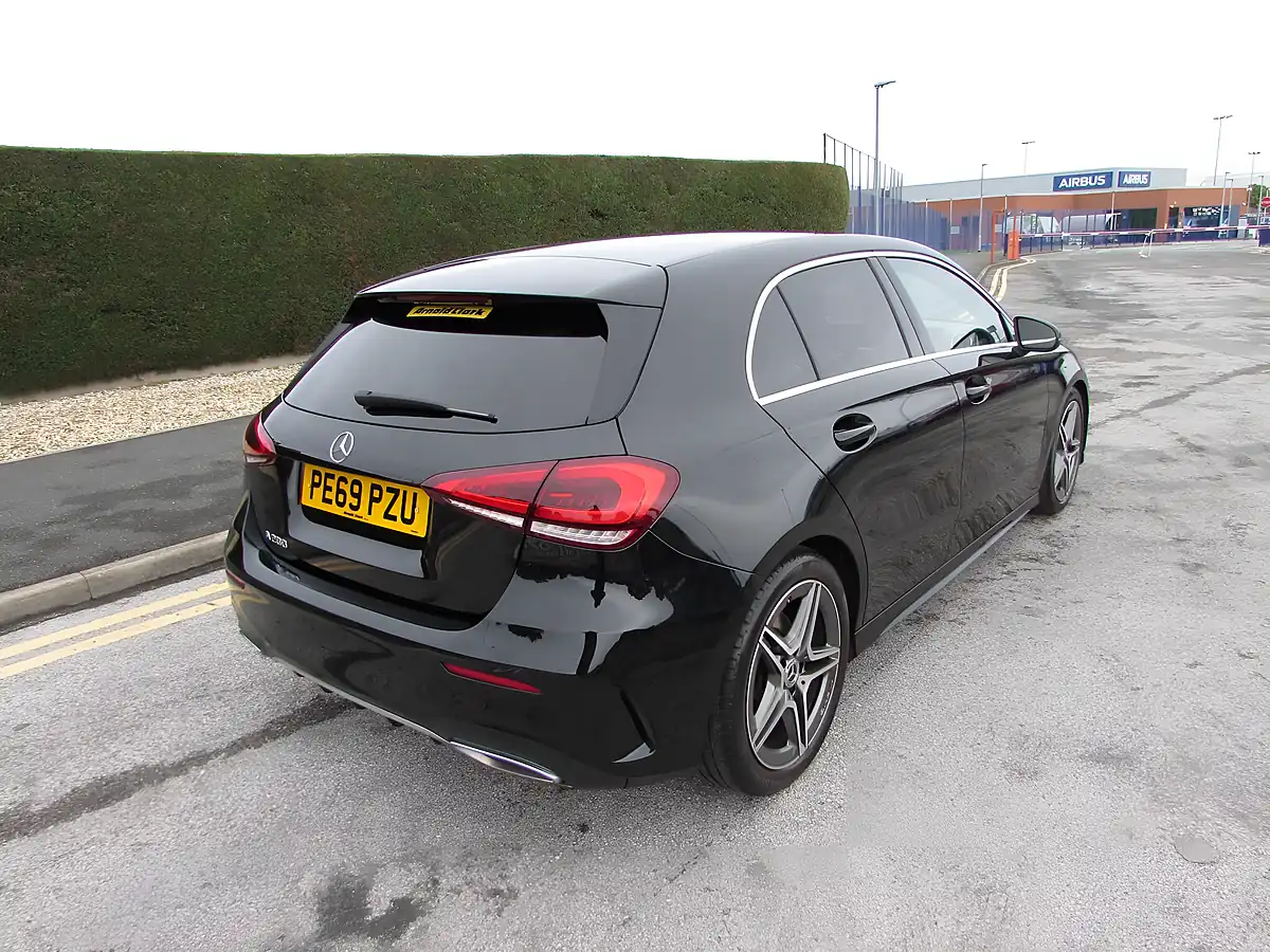 Used 2019 Mercedes-Benz a Class AMG Line Black - Interior and Exterior details 4
