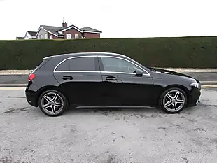 Used 2019 Mercedes-Benz a Class AMG Line Black - Interior and Exterior details 5
