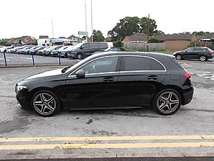 Used 2019 Mercedes-Benz a Class AMG Line Black - Interior and Exterior details 6