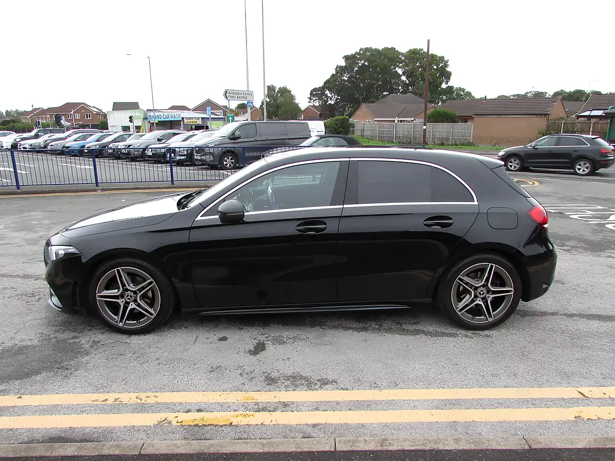 Used 2019 Mercedes-Benz a Class AMG Line Black - Interior and Exterior details 6