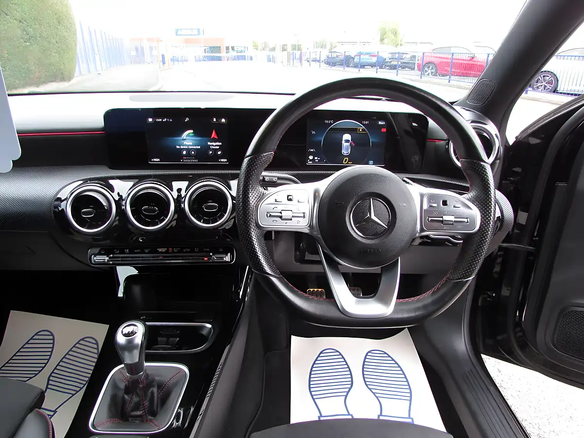 Used 2019 Mercedes-Benz a Class AMG Line Black - Interior and Exterior details 7