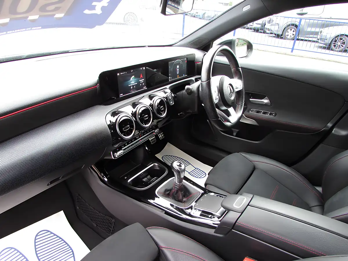 Used 2019 Mercedes-Benz a Class AMG Line Black - Interior and Exterior details 8