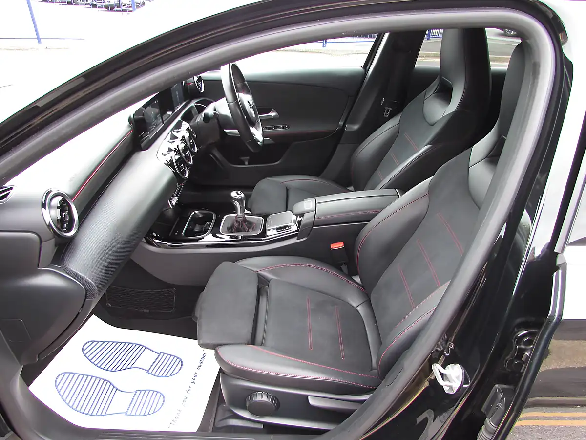Used 2019 Mercedes-Benz a Class AMG Line Black - Interior and Exterior details 9