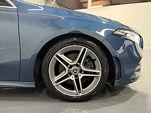 Used 2019 Mercedes-Benz a Class AMG Line Blue - Interior and Exterior details 10