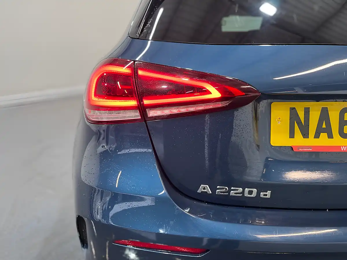 Used 2019 Mercedes-Benz a Class AMG Line Blue - Interior and Exterior details 16