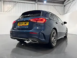Used 2019 Mercedes-Benz a Class AMG Line Blue - Interior and Exterior details 17