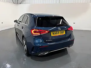 Used 2019 Mercedes-Benz a Class AMG Line Blue - Interior and Exterior details 18