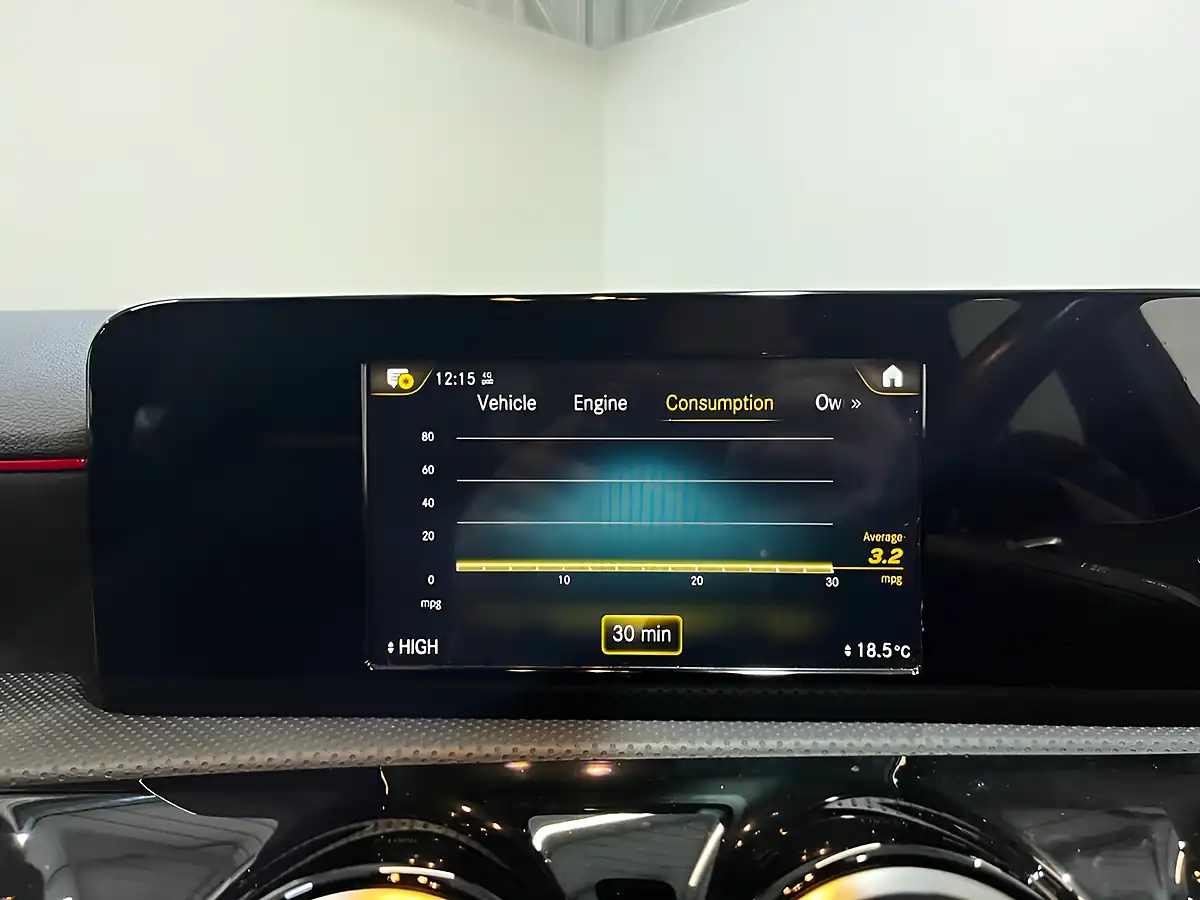 Used 2019 Mercedes-Benz a Class AMG Line Blue - Interior and Exterior details 19
