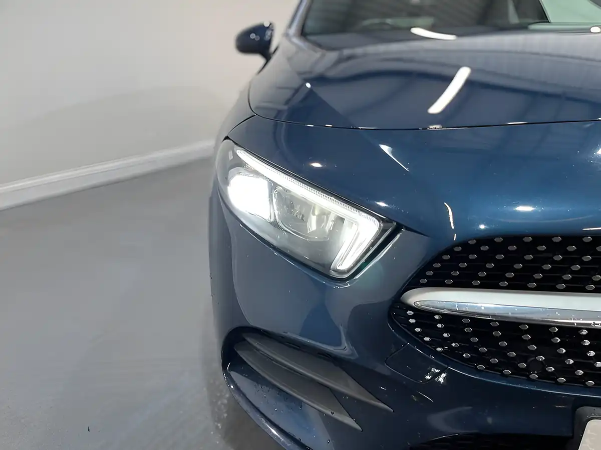 Used 2019 Mercedes-Benz a Class AMG Line Blue - Interior and Exterior details 8