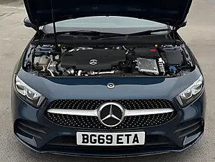 Used 2019 Mercedes-Benz a Class AMG Line Blue - Interior and Exterior details 10