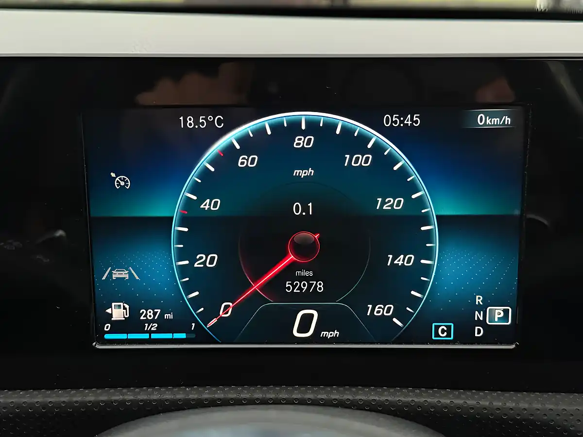 Used 2019 Mercedes-Benz a Class AMG Line Blue - Interior and Exterior details 19