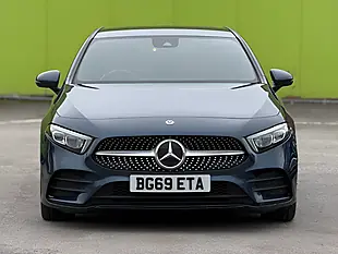 Used 2019 Mercedes-Benz a Class AMG Line Blue - Interior and Exterior details 5