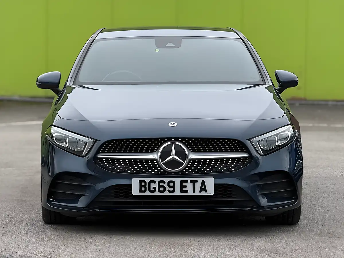 Used 2019 Mercedes-Benz a Class AMG Line Blue - Interior and Exterior details 5