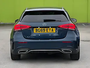 Used 2019 Mercedes-Benz a Class AMG Line Blue - Interior and Exterior details 8
