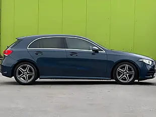 Used 2019 Mercedes-Benz a Class AMG Line Blue - Interior and Exterior details 9