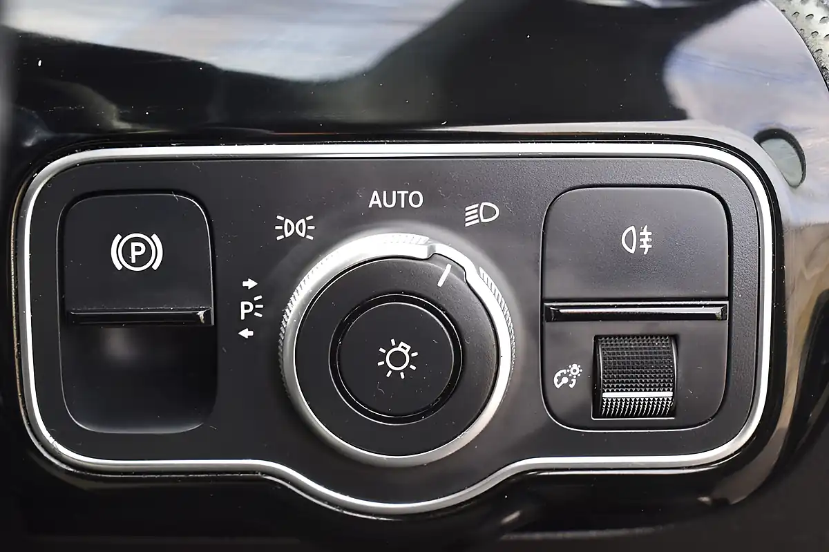 Used 2019 Mercedes-Benz a Class AMG Line Cosmos Black - Interior and Exterior details 14