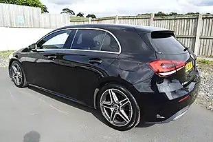 Used 2019 Mercedes-Benz a Class AMG Line Cosmos Black - Interior and Exterior details 19